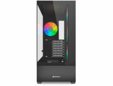 Sharkoon AK6 RGB, věžové pouzdro