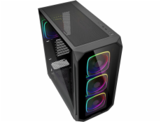Sharkoon AK5G RGB, věžové pouzdro