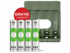 GP ReCyko 4-Port USB Ladegerät B441 inkl. 4xAAA 850mH Akkus