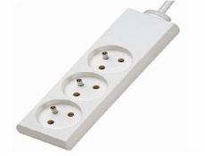 Konnoc DX-3F prodlužovací kabel, 3 zásuvky, 10m