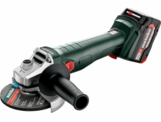 METABO. ÚHLOVÁ BRUSKA 18 7-125 2x4 0Ah METABOX