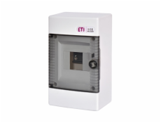 Modulárny štít ECT4PT, 4-modulový supraretinálne transparentné. IP40