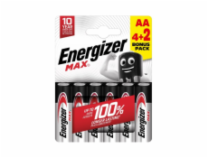 Energizer MAX - Tužka AA/4+2 zdarma