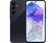Samsung Galaxy A55 5G SM-A556 16,8 cm (6.6 ) Hybridní Dual SIM Android 14 USB typu C 8 GB 128 GB 5000 mAh Námořnická modrá