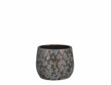 Hrniec Mica Clemente 1034809, keramika, V 19,5 cm, meď