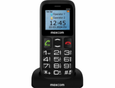 MAXCOM MM426 SE, Telefón pre seniorov, čierny
