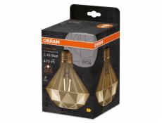 ŽÁROVKA LED E27 DIAMANTOVÁ FIL 4W/824 ZLAT