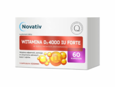 Novativ Witamina D3 Forte 4000 IU Forte 60 kaps.