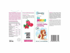 Novativ Kids Beta Immuno tekutina pre imunitu 120ml