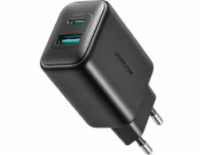 Joyroom JR-TCF13 Dual-Port (A+C) 25W Power Charger (black)