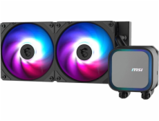 MSI MAG CORELIQUID A13 240 Základová deska, Procesor Kapalinový chladič typu vše v jednom 12 cm Černá 1 kusů