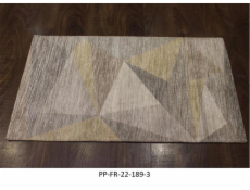 Pokojový koberec Domoletti FR-22-189-3, hnědý, 150 cm x 90 cm