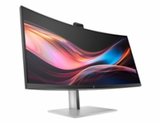 HP 734pm 34 Curved 3440 x1440, IPS,2000:1, 400nits,5ms, HDMI 2.0, DP 1.4, USB3-C,5xUSB-A 4x3W spkr, Cam, RJ-45,TB 4-100W