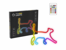 MANTA RGB CAT, LED Neon plexi dekorácia