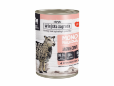 WIEJSKA ZAGRODA Monoproteinové Jehněčí - mokré krmivo pro kočky - 400g
