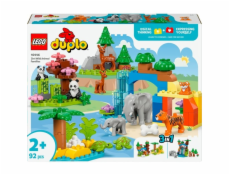 Stavebnice LEGO 10446 DUPLO Town Rodiny divokých zvířat 3v1