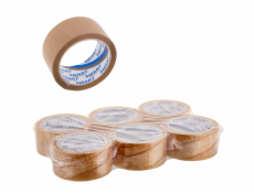 BSTech Solvent Transparentní lepicí páska 48 mm x 60 m 6 ks.