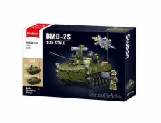 Sluban Model Bricks M38-B1250 Tank BMD-2S v měřítku 1:35
