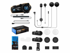 Interkom pro motocykly Fodsports FX8 Pro (černý)