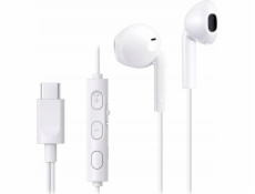 JVC HA-FR17UC Kabelová sluchátka do uší USB typu C, bílá