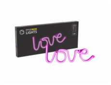 MANTA LOVE, LED Neon plexi dekorácia