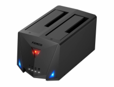 Dokovací/klonovací stanice pro HDD/SSD FIDECO YPZ220B (USB 3.2, SATA I/II/III)