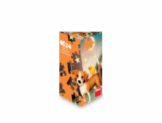 Dino Puzzle triangl Ztracené kuřátko 24 dílků Dino Puzzle triangl Ztracené kuřátko 24 dílků