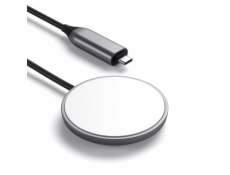 Satechi Magnetic Wireless Charging Cable space gray