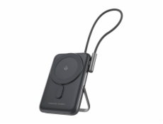 Choetech B735 magnetic powerbank 10000mAh 20W PD + USB-C cable (black)