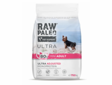 RAW PALEO Ultra Pork Mini Adult - suché krmivo pro psy - 750g