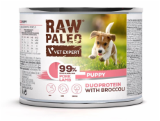 RAW PALEO Duoprotein Pork & Lamb Puppy - vlhké krmivo pro psy - 200g
