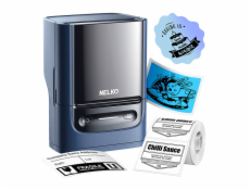 Nelko PM220 thermal label printer (blue)