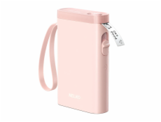Nelko P21 thermal label printer (pink)