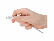 textilní kabel goobay Supersoft USB 2.0, zástrčka USB-C > zástrčka USB-C