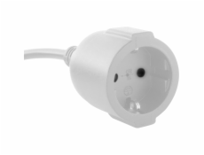 REV Schutzkontaktverlängerungs- Kabel 3m mit USB,weiß 0016700114