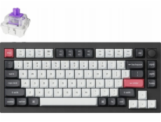 Bezdrátová klávesnice Keychron Q1 HE QMK s RGB knoflíkem a magnetickým spínačem Nebula Switch (černá)