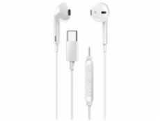 GENIUS sluchátka HS-M365 headset, mikrofon, USB-C, bílá