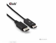 Club3D Adaptér aktivní DisplayPort 1.4 na HDMI HDR (M/M), 2m