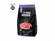 PÁN MIESKO Teľacie s Jahňacím Senior krokety M - sušené mlieko pre psov - 20kg