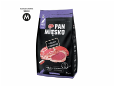 PÁN MIESKO Teľacie s Jahňacím Senior krokety M - sušené mlieko pre psov - 9kg