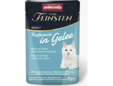 ANIMONDA Vom Feinsten Adult Raffinesse v želé bohaté na kuře s treskou černou - mokré krmivo pro kočky - 85g