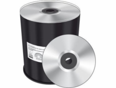 MediaRange CD-R 700MB 100ks Vollflächig beddruckbar stříbrná