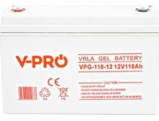 VOLT POLSKA GEL VPRO SOLÁRNÍ BATERIE 12V 110Ah