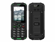 EVOLVEO StrongPhone X5, vodotěsný odolný Dual SIM telefon, černo-zelená