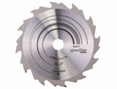 Pilový kotouč Speedline Wood - 160 x 20 x 2,4 mm, 12 - 3165140239974 BOSCH