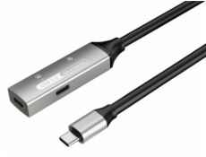 PREMIUMCORD USB-C repeater a prodlužovací kabel Male-Female, 5Gbps Aluminium 15m