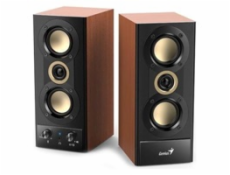 GENIUS reproduktory SP-HF800BT, 2.0, 20W, Bluetooth, 3.5mm Jack, dřevěné