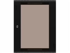 ExtraLink skriňa EXTRALINK PREMIUM 15U 600X600 NÁSTENNÁ SKRINKA NÁSTENNÁ ČIERNA