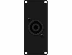 Caymon  CASY141/B Panel CASY samec SpeakON konektor – 4pinový kroucený konektor, černá verze