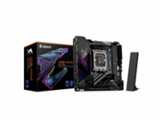 GIGABYTE MB Sc LGA1851 Z890I AORUS ULTRA, Intel Z890, 4xDDR5, 1xDP, 1xHDMI, 1xThunderbolt, WiFi, mITX